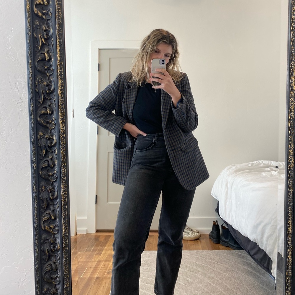 Eddie Bauer vintage wool blazer